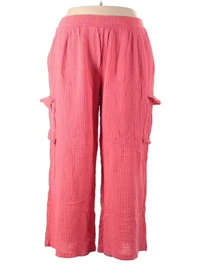 Pre-owned Aerie Casual Pants In Pink