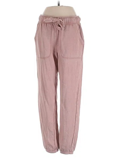 Pre-owned Aerie Casual Pants In Pink