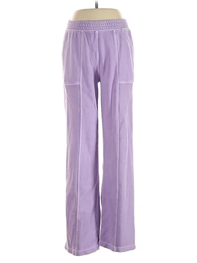 Pre-owned Aerie Casual Pants In Purple