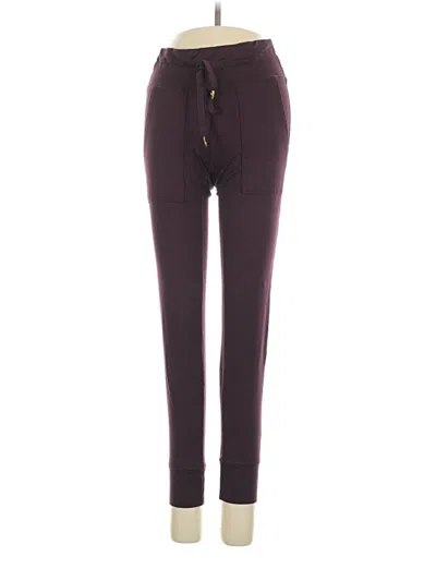 Pre-owned Aerie Casual Pants In Purple