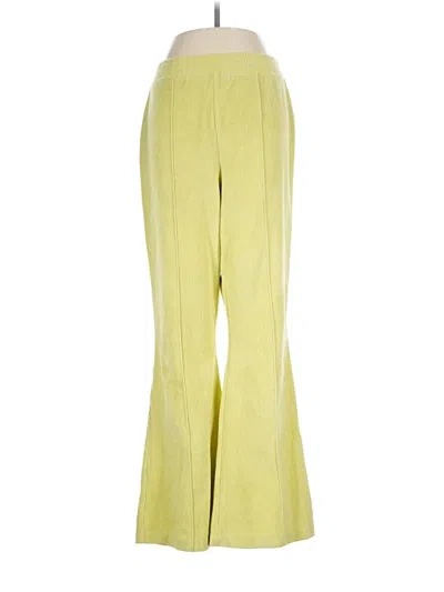 Pre-owned Aerie Casual Pants In Yellow
