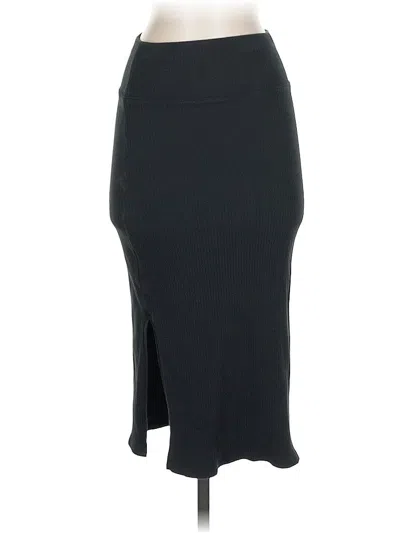 Pre-owned Aerie Casual Skirt In Black