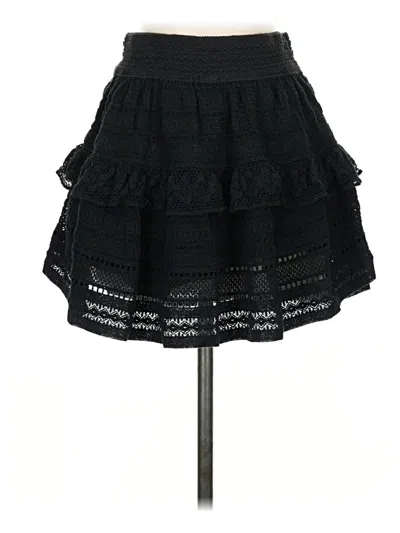 Pre-owned Aerie Casual Skirt In Black