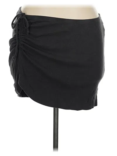 Aerie Casual Skirt In Black