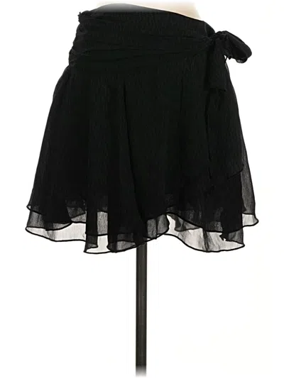 Pre-owned Aerie Casual Skirt In Black