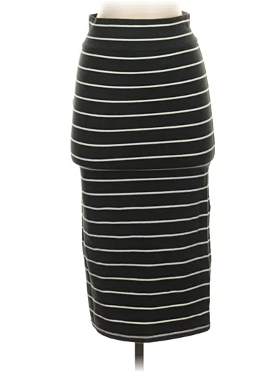 Pre-owned Aerie Casual Skirt In Black