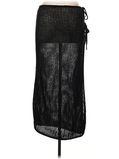 Pre-owned Aerie Casual Skirt In Black
