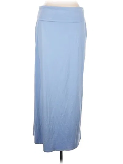 Pre-owned Aerie Casual Skirt In Blue