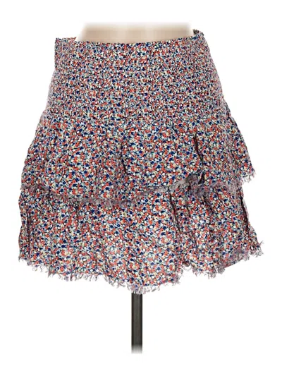 Pre-owned Aerie Casual Skirt In Blue