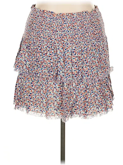 Pre-owned Aerie Casual Skirt In Blue