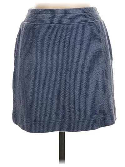 Pre-owned Aerie Casual Skirt In Blue