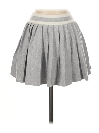Aerie Casual Skirt In Gray