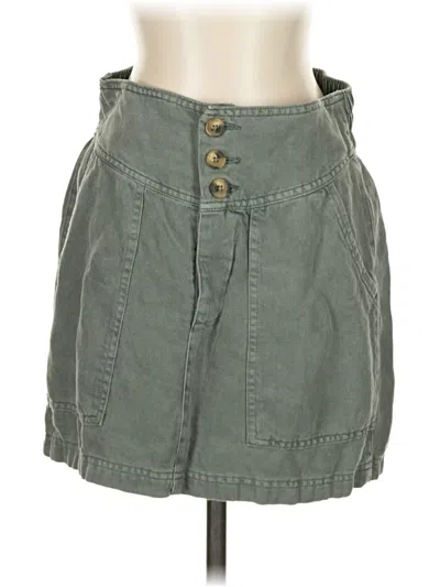 Pre-owned Aerie Casual Skirt In Green