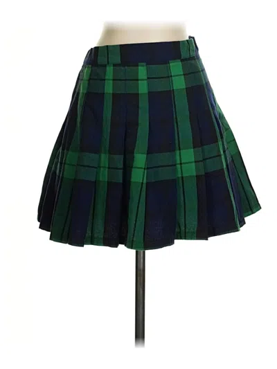 Pre-owned Aerie Casual Skirt In Green