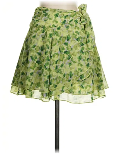 Pre-owned Aerie Casual Skirt In Green