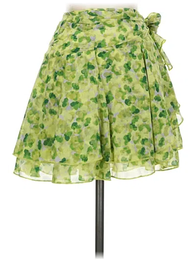 Pre-owned Aerie Casual Skirt In Green