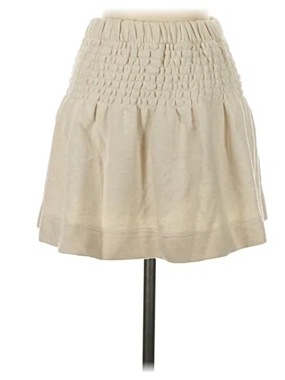 Pre-owned Aerie Casual Skirt In Ivory