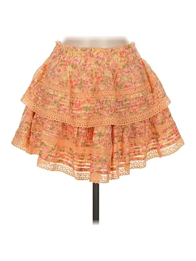Pre-owned Aerie Casual Skirt In Orange