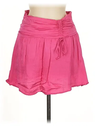 Pre-owned Aerie Casual Skirt In Pink