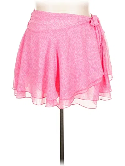 Pre-owned Aerie Casual Skirt In Pink