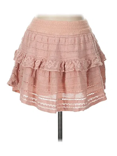 Pre-owned Aerie Casual Skirt In Pink