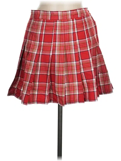 Pre-owned Aerie Casual Skirt In Red