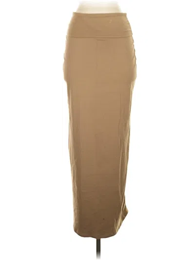 Pre-owned Aerie Casual Skirt In Tan