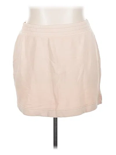 Pre-owned Aerie Casual Skirt In Tan