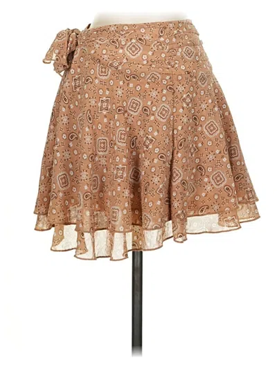 Aerie Casual Skirt In Tan