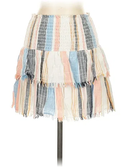 Pre-owned Aerie Casual Skirt In White