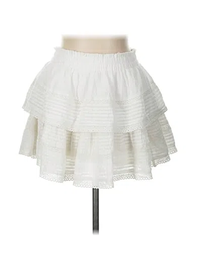 Pre-owned Aerie Casual Skirt In White