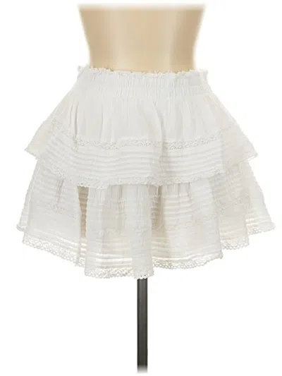 Pre-owned Aerie Casual Skirt In White