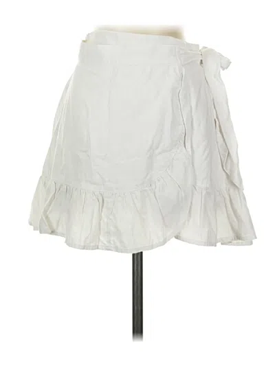 Pre-owned Aerie Casual Skirt In White