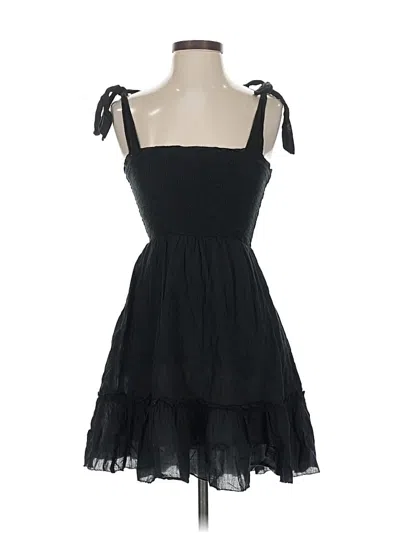 Pre-owned Aerie Cocktail Dress In Black