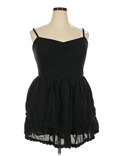 Pre-owned Aerie Cocktail Dress In Black
