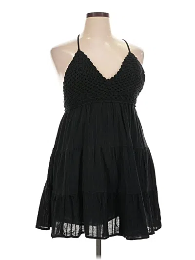 Pre-owned Aerie Cocktail Dress In Black