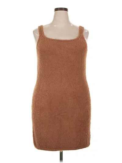Pre-owned Aerie Cocktail Dress In Brown
