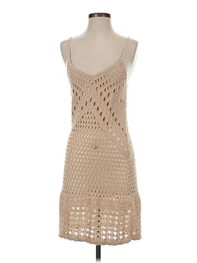 Pre-owned Aerie Cocktail Dress In Brown