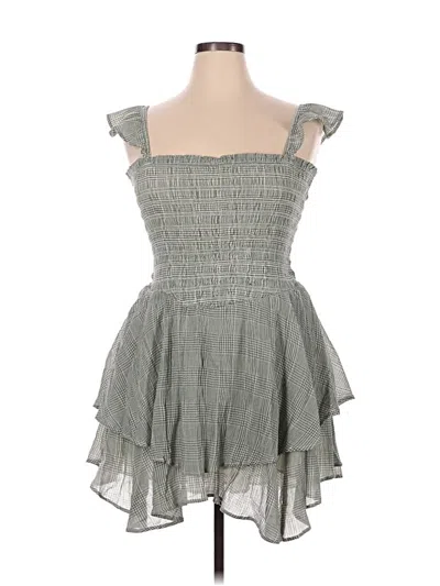 Pre-owned Aerie Cocktail Dress In Gray