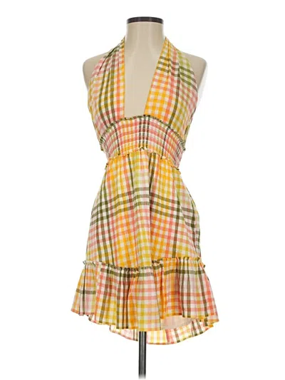Pre-owned Aerie Cocktail Dress In Yellow