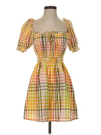 Pre-owned Aerie Cocktail Dress In Yellow