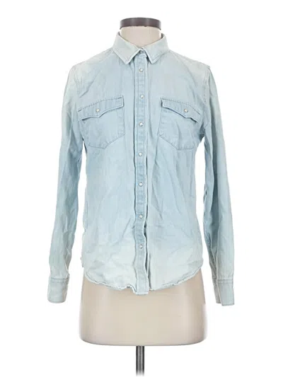 Pre-owned Aerie Denim Jacket In Blue