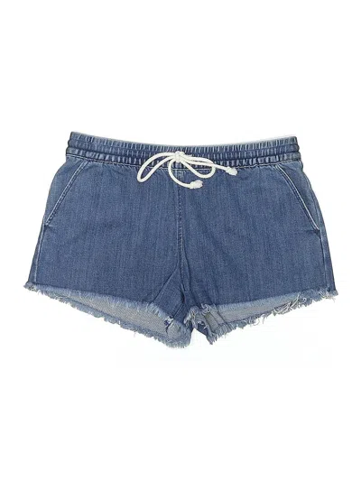 Pre-owned Aerie Denim Shorts In Blue