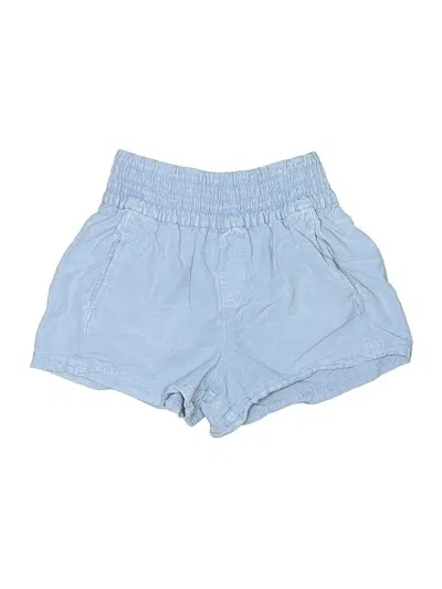 Pre-owned Aerie Denim Shorts In Blue