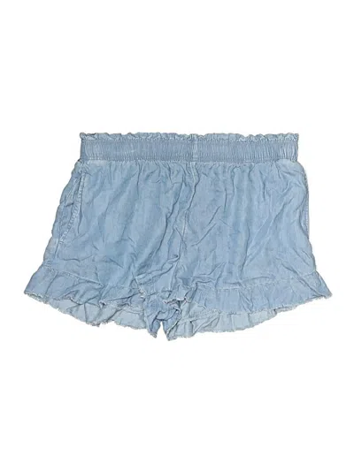 Pre-owned Aerie Denim Shorts In Blue