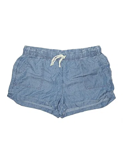 Pre-owned Aerie Denim Shorts In Blue