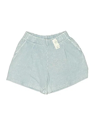 Pre-owned Aerie Denim Shorts In Blue