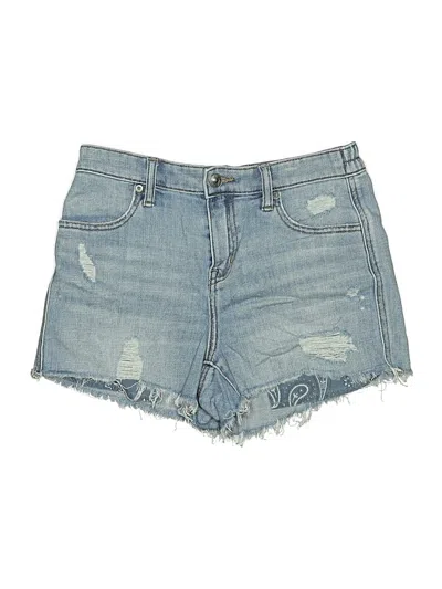 Pre-owned Aerie Denim Shorts In Blue