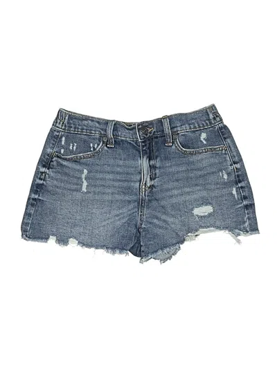 Pre-owned Aerie Denim Shorts In Blue