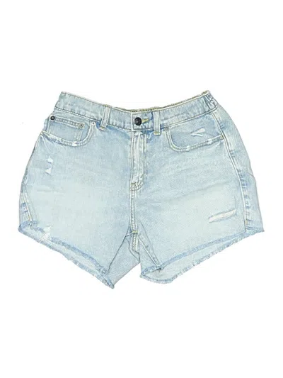 Pre-owned Aerie Denim Shorts In Blue